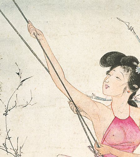 茂县-胡也佛的仕女画和最知名的金瓶梅秘戏图